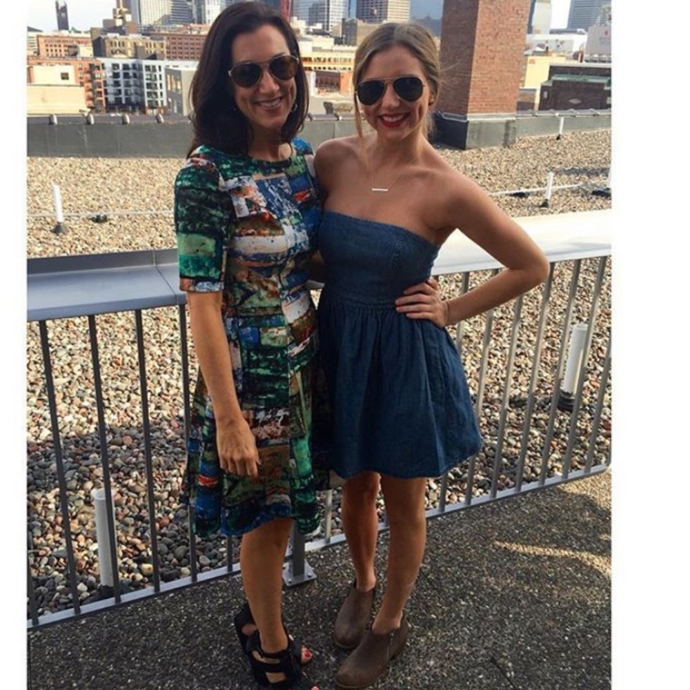 Strapless denim dress WITH POCKETS